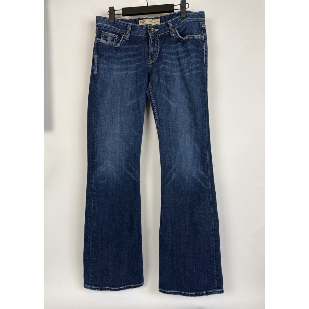 BKE Denim Buckle Stella Straight Stretch Low-Rise Jeans Women’s Size 30 X 33 1/2